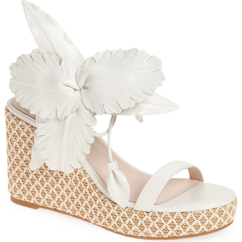 Cecelia New York Lily Platform Wedge Sandal in Alabaster Multi  product