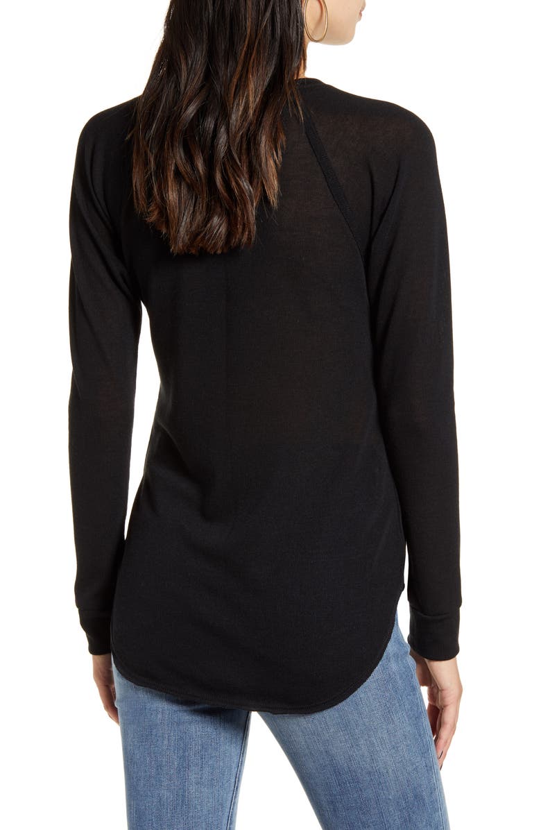 Treasure & Bond Curved Hem Tee, Alternate, color,