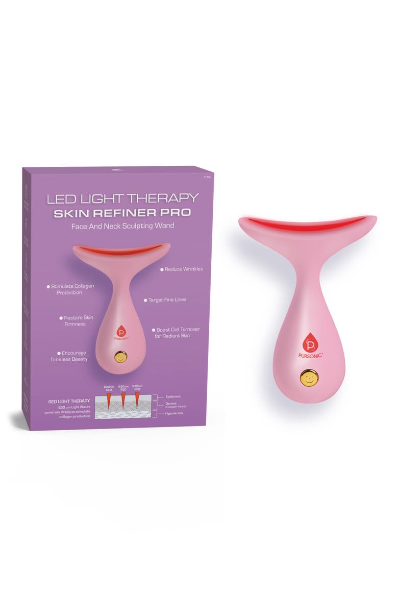 LED Light Therapy Wand, Alternate, color, PINK