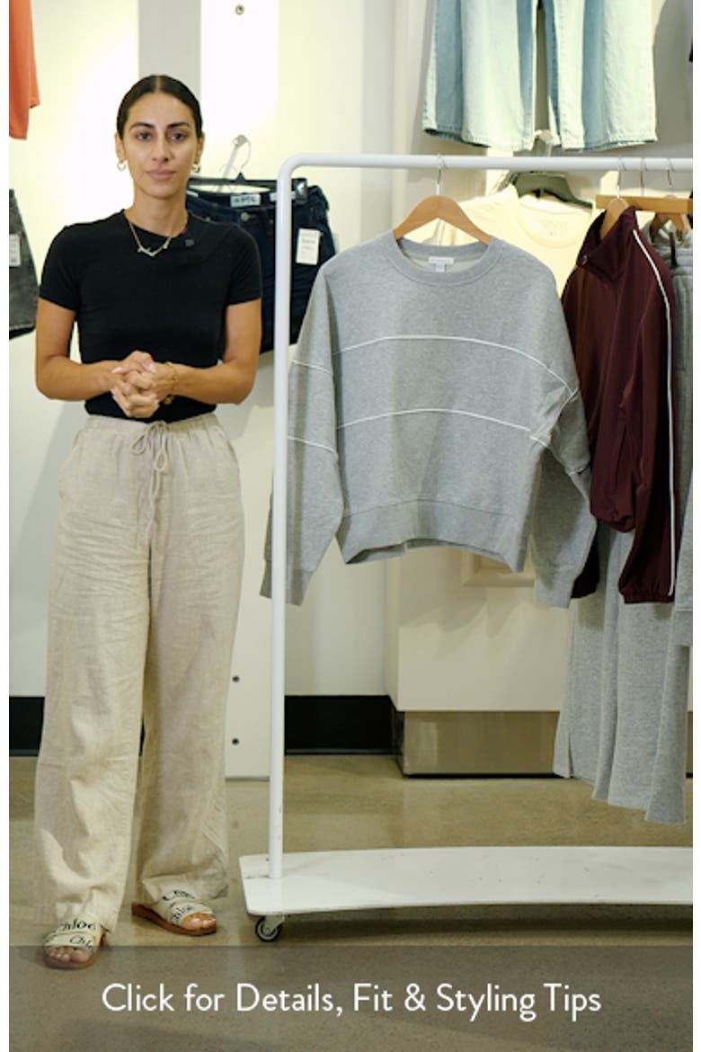 Piper Oversize LuxeFleece Sweatshirt video