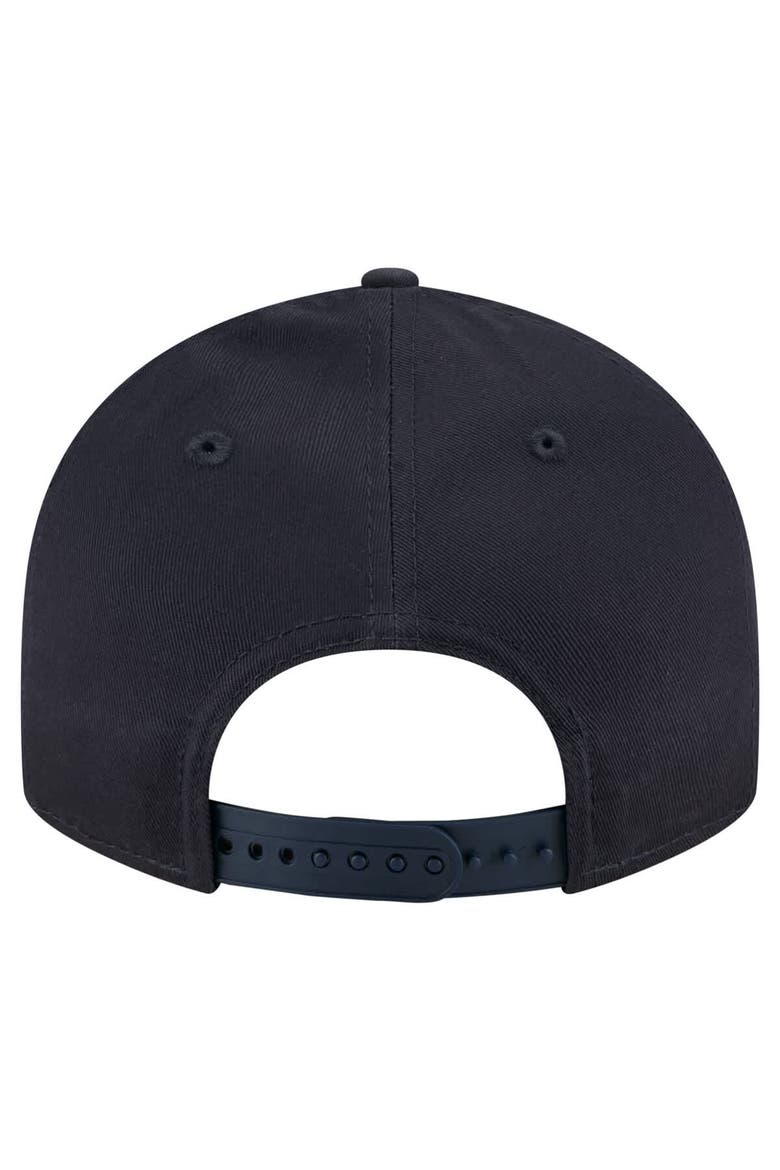 Men's New Era Navy Auburn Tigers Low Profile 9FIFTY Snapback Hat, Alternate, color, Navy