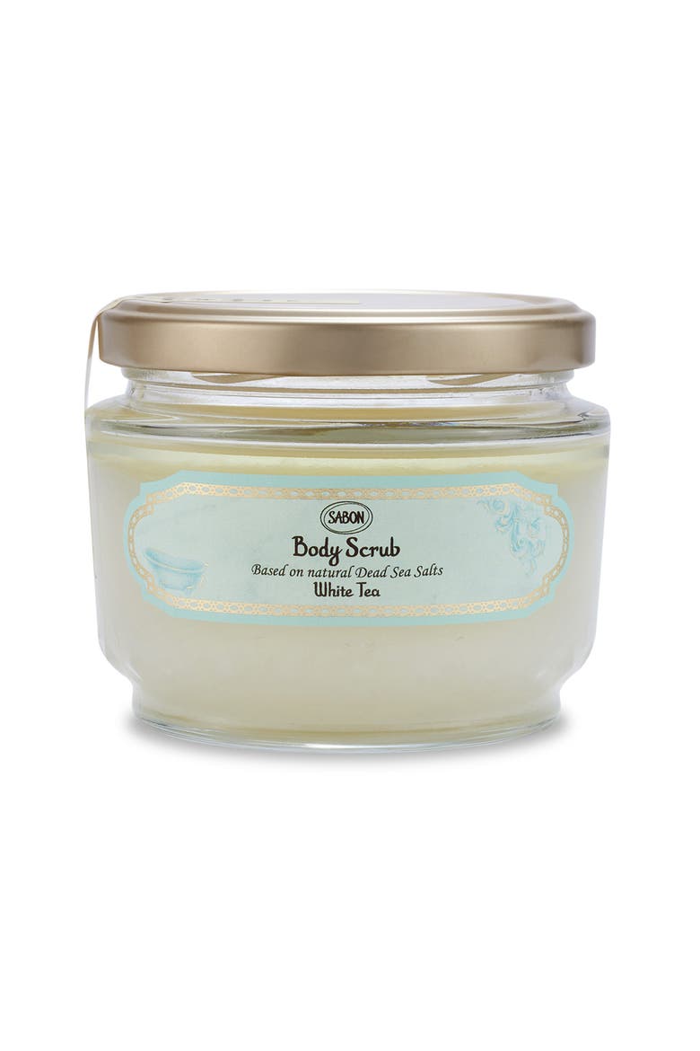 Body Scrub White Tea, Main, color, 11 oz