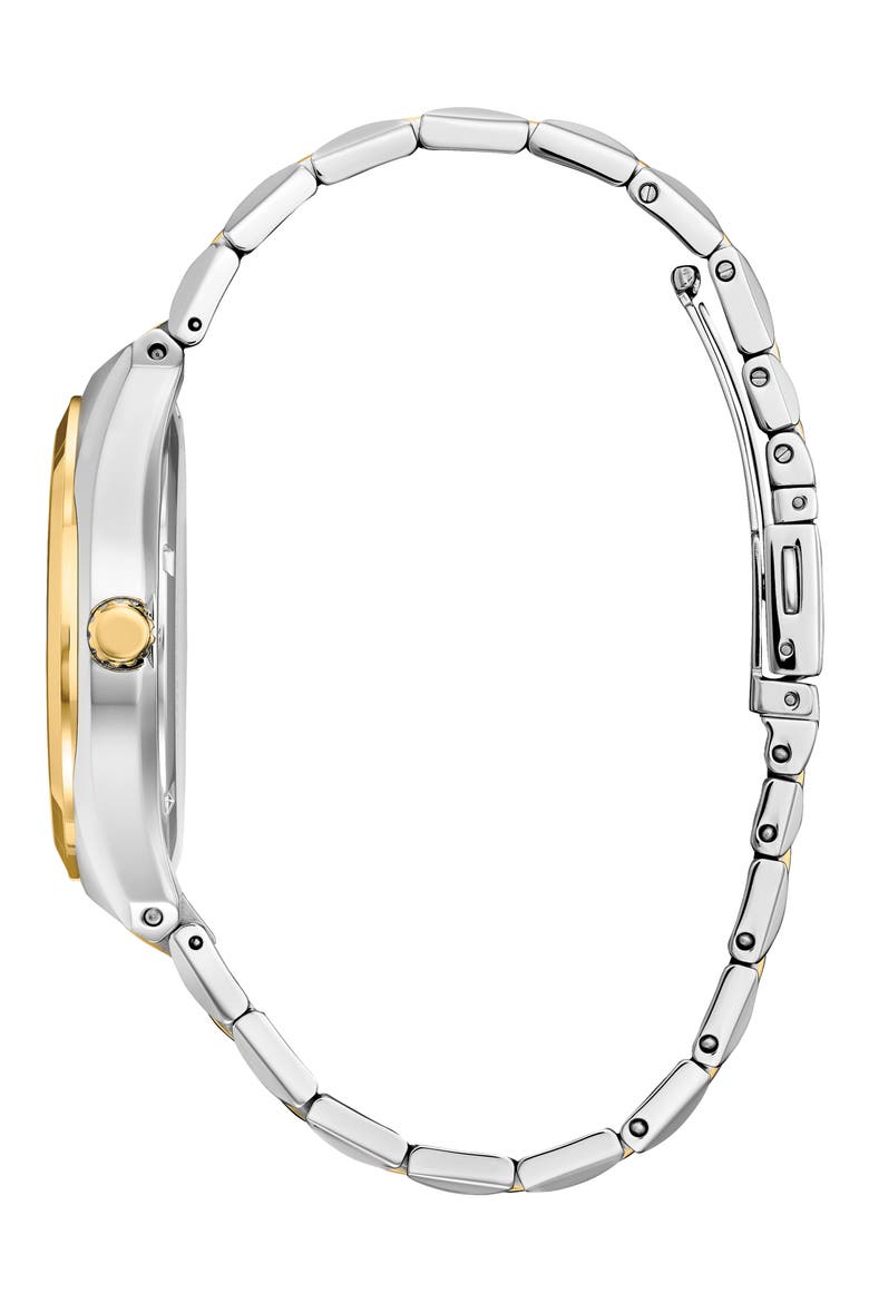 Corso Eco-Drive Bracelet Watch, 40mm, Alternate, color, BLACK/ TWO-TONE