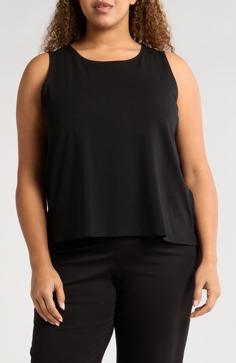 Eileen Fisher Jersey Tank, Main, color, 