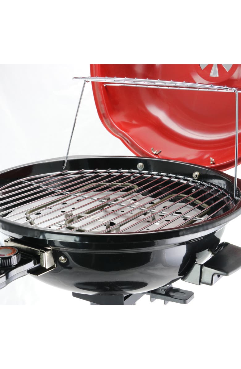 Better Chef 15in Electric Barbecue Grill, Alternate, color, Red