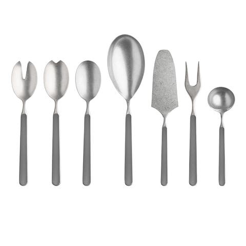 Fantasia Pewter Serving Set - 7 Pieces