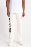 ICECREAM Vertical Logo Cotton French Terry Graphic Sweatpants
