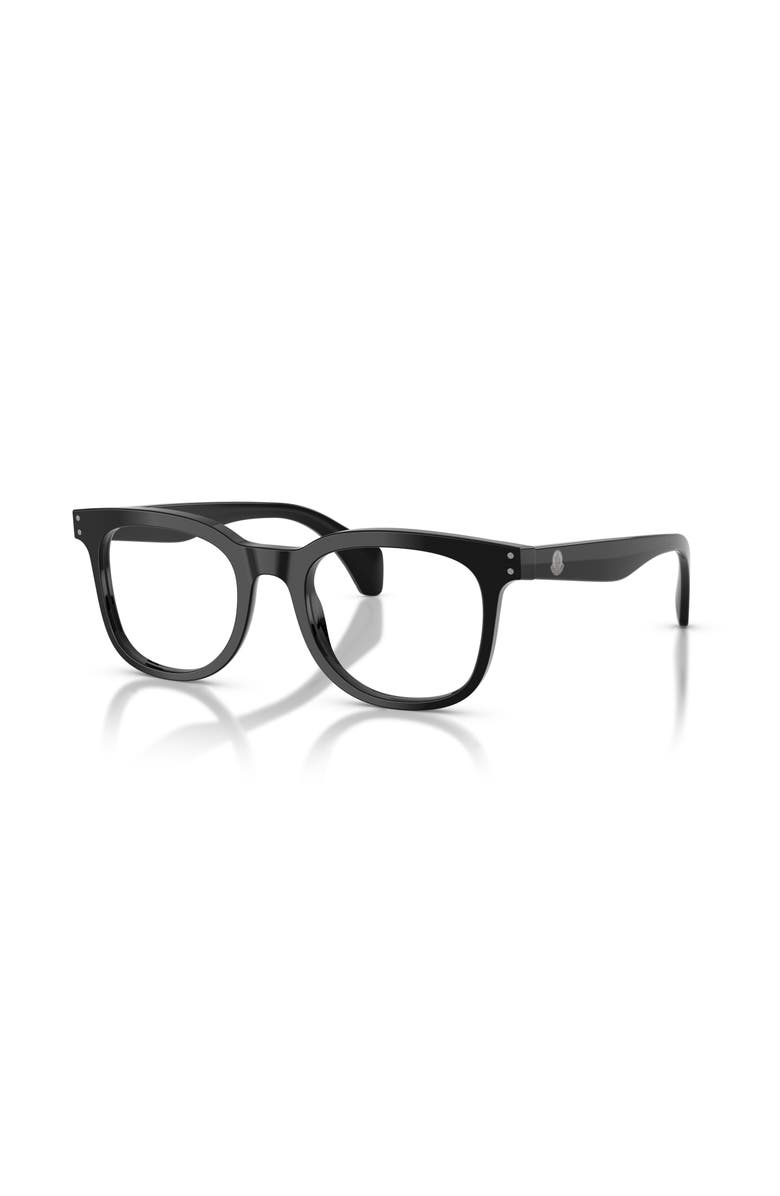 Moncler 50mm Phantos optical glasses, Main, color, Black