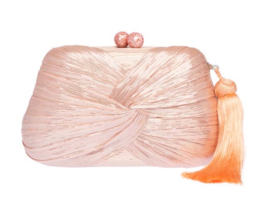 Rafé New York Rafe New York Rosie Draped Clutch In Orange