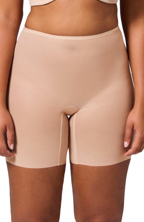 Simone Perele Essential Uplifting Mid Rise Shaper Shorts In Pink