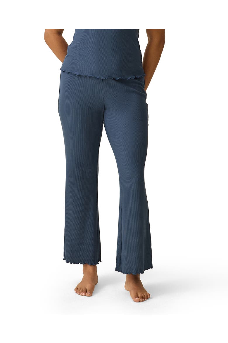 Ribbed Modal Lounge Pant, Main, color, Light Navy