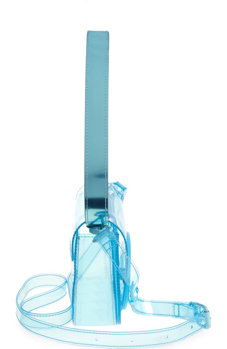 DIESEL<sup>®</sup> 1DR Logo Clear Shoulder Bag, Alternate, color, Blue