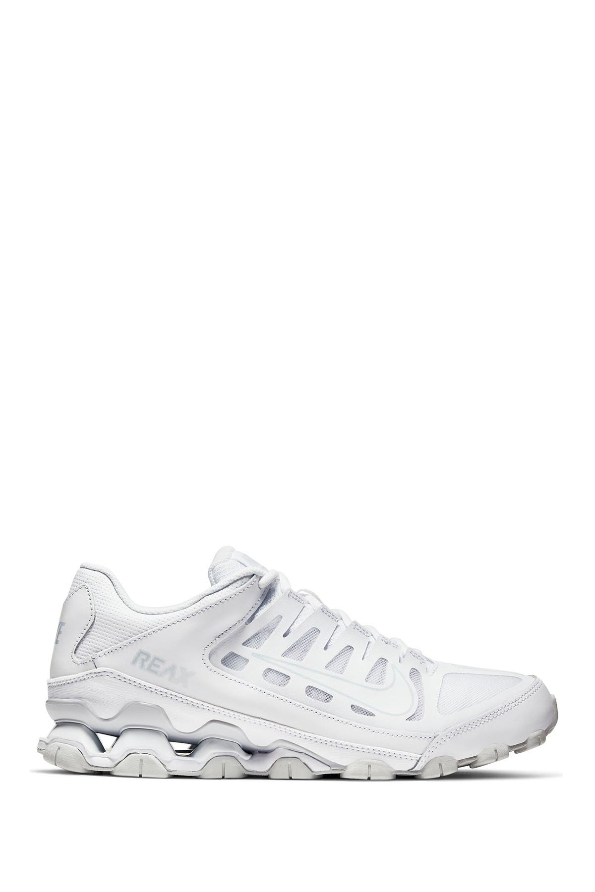 Reax 8 Training Mesh Sneaker, Alternate, color, WHITE/ WHITE