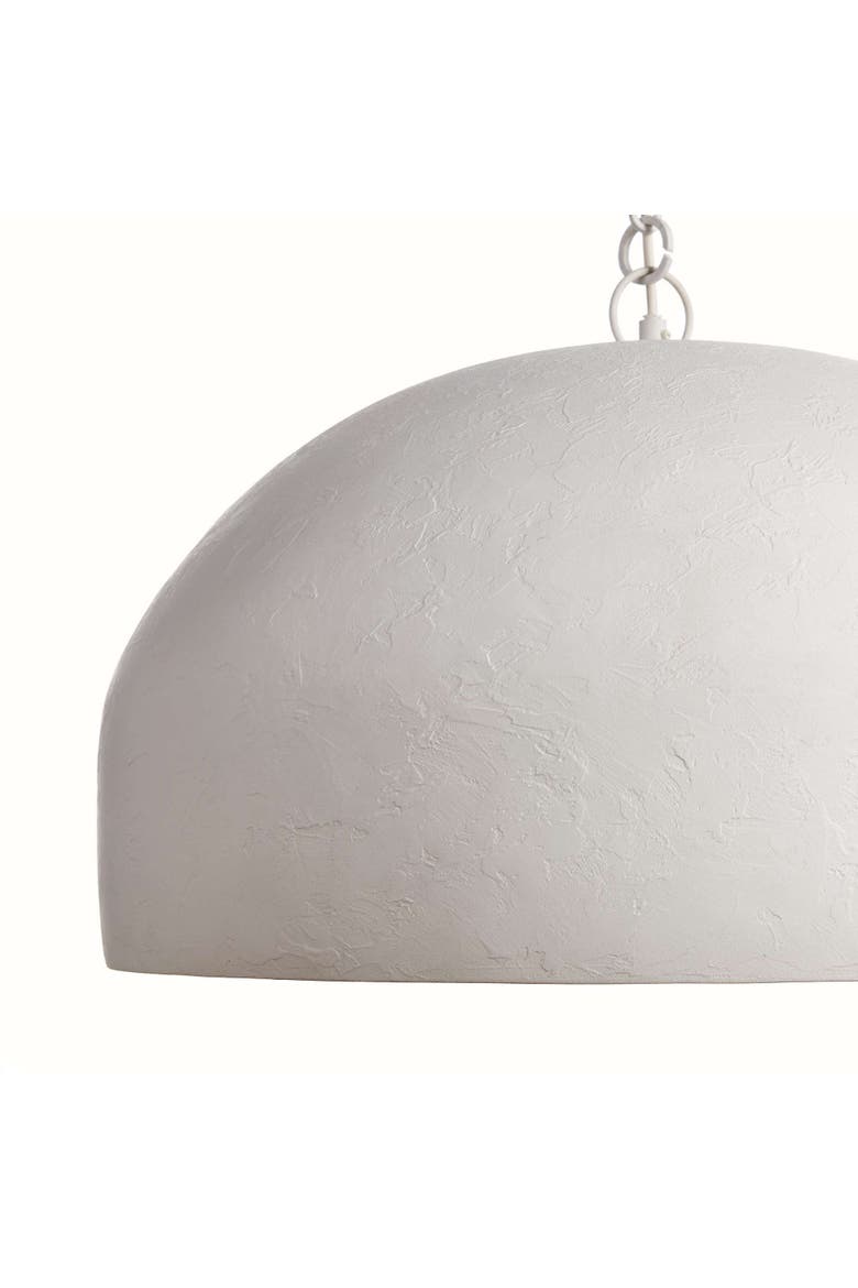 Thayer Dome Pendant Large, Alternate, color, White