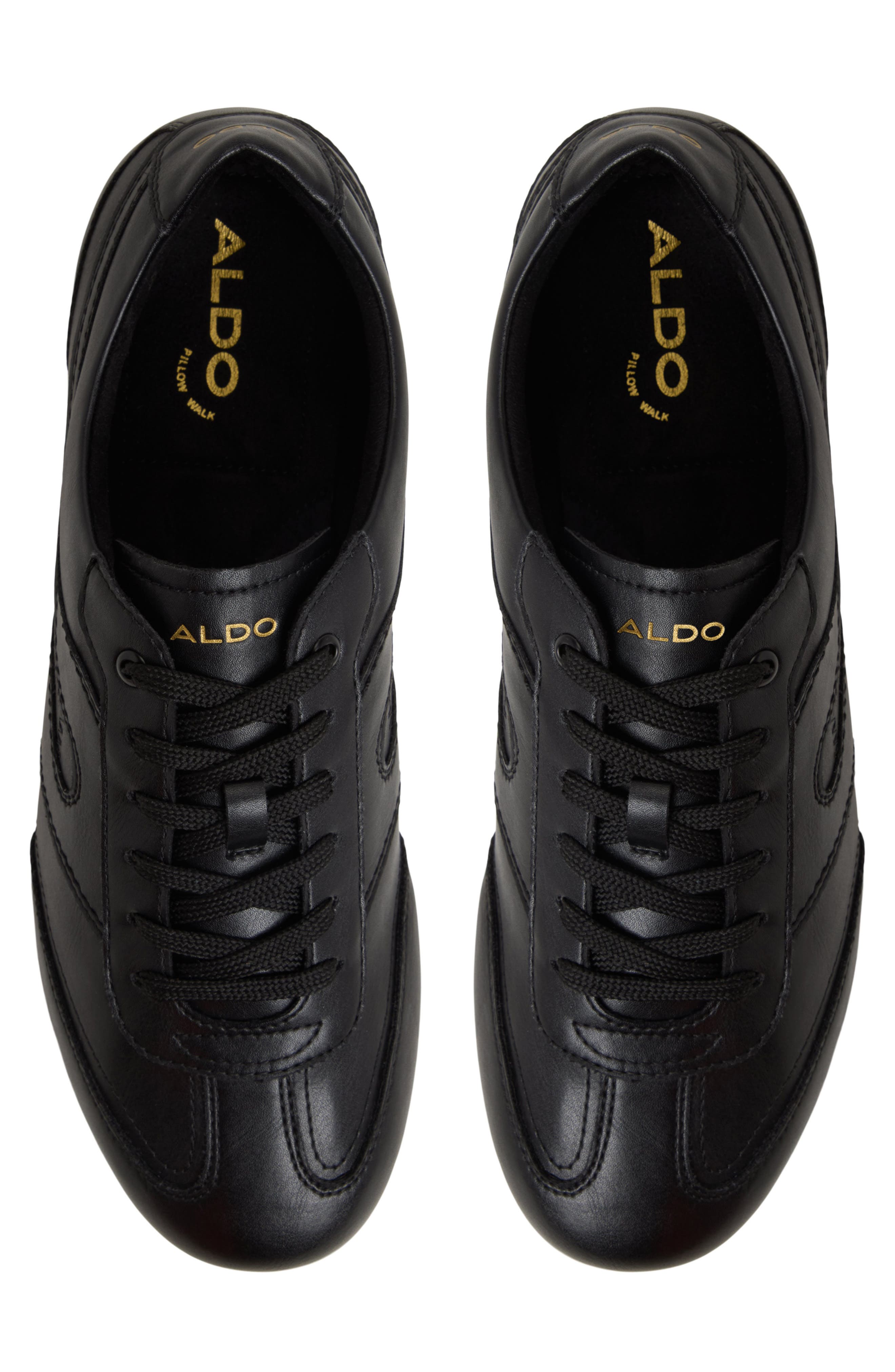 ALDO Aris Low Top Sneaker, Alternate, color, Black