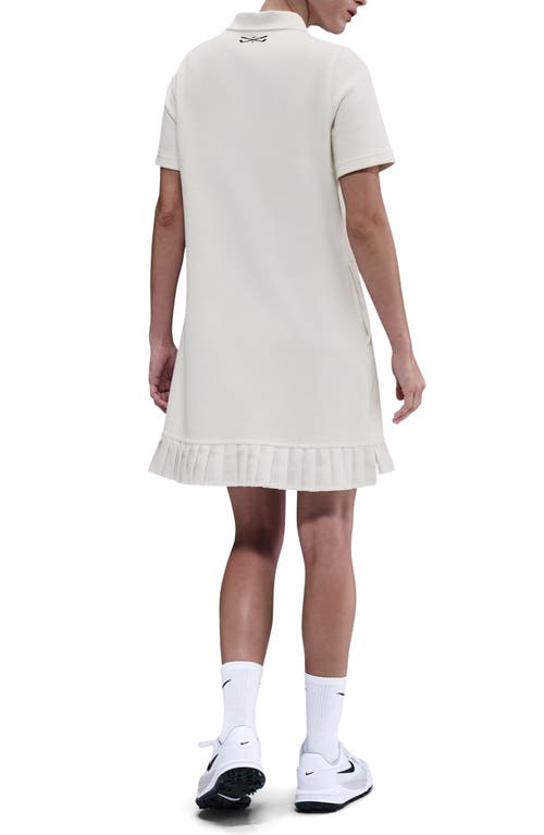 Nike Dri-fit Polo Golf Dress In White