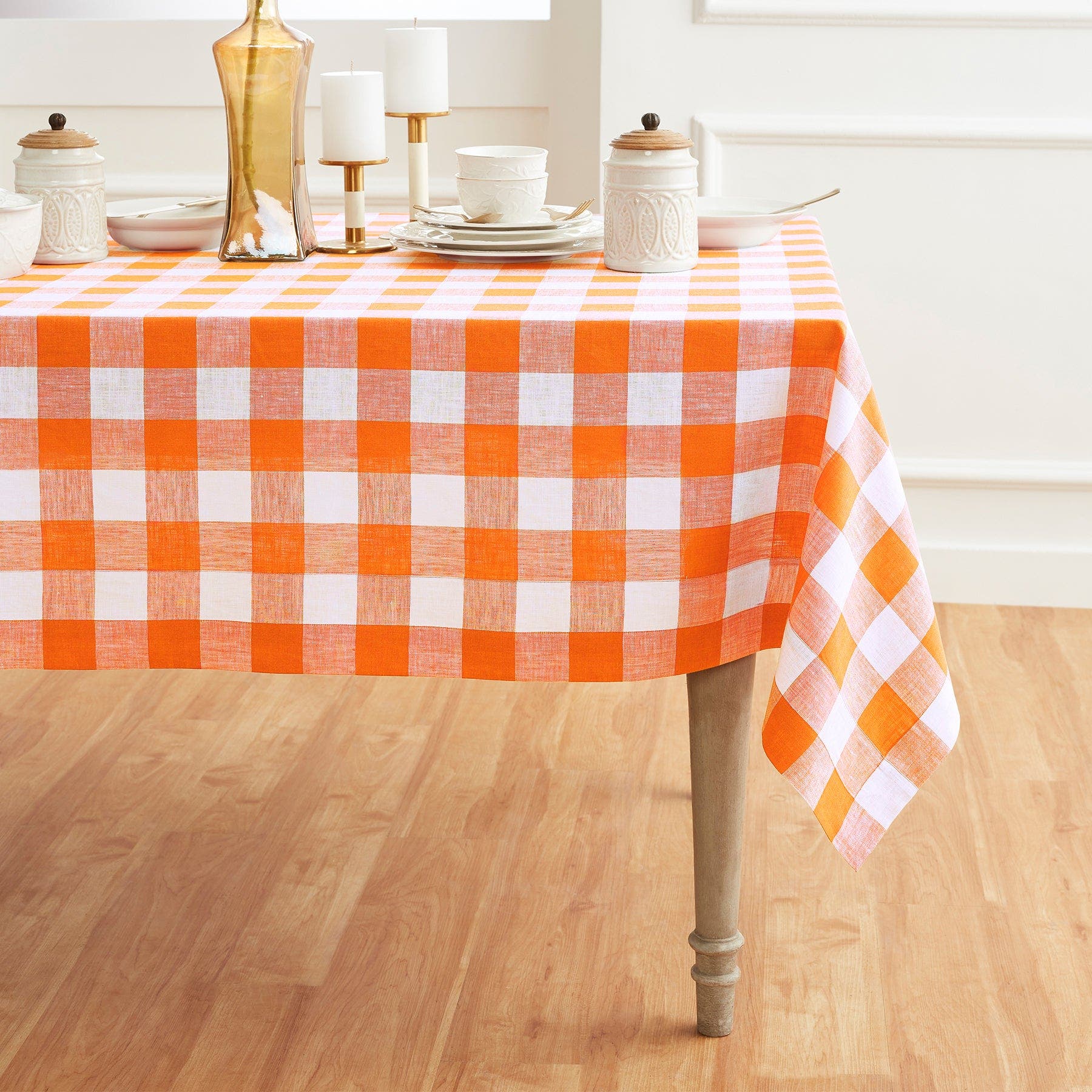 Pumpkin and White