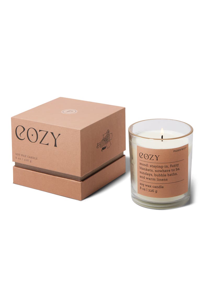 Tranquil Mood Boxed 8-Ounce Candle, Main, color, CASHMERE + FRENCH ORRIS
