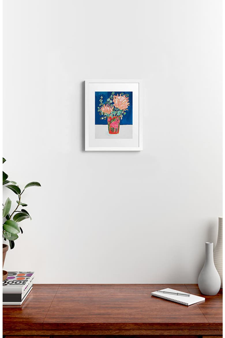 Magical Marrakech Framed Art Print, Alternate, color, BLUE