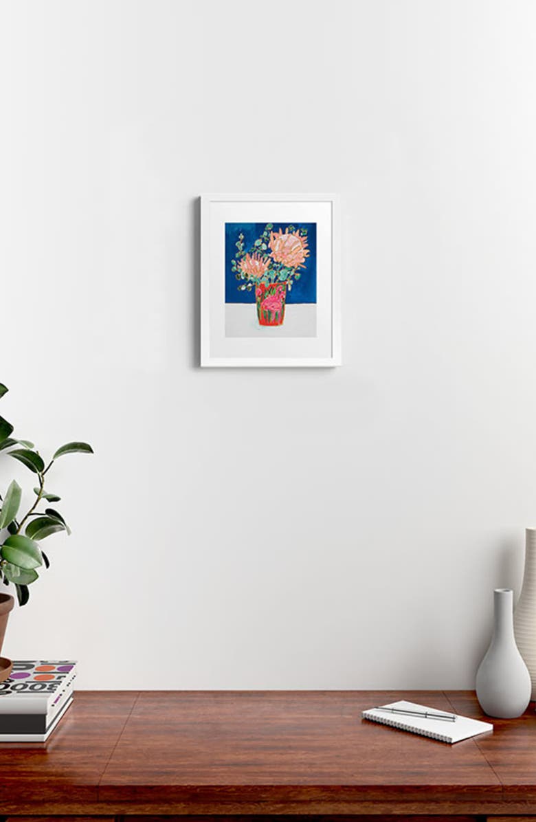 Deny Designs Magical Marrakech Framed Art Print, Alternate, color, Blue