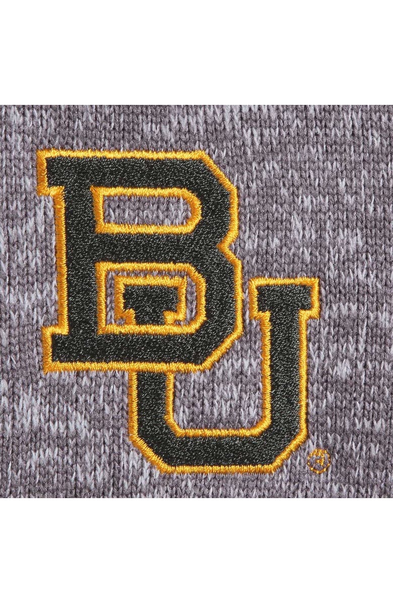 ANTIGUA Men's Antigua Charcoal Baylor Bears Fortune Half-Zip Sweatshirt, Alternate, color, 