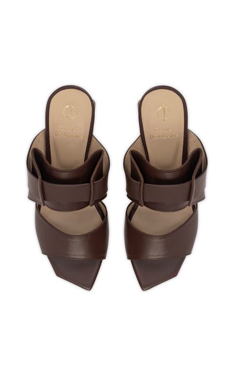 Chris Donovan Footwear Aki Sandal In Brown