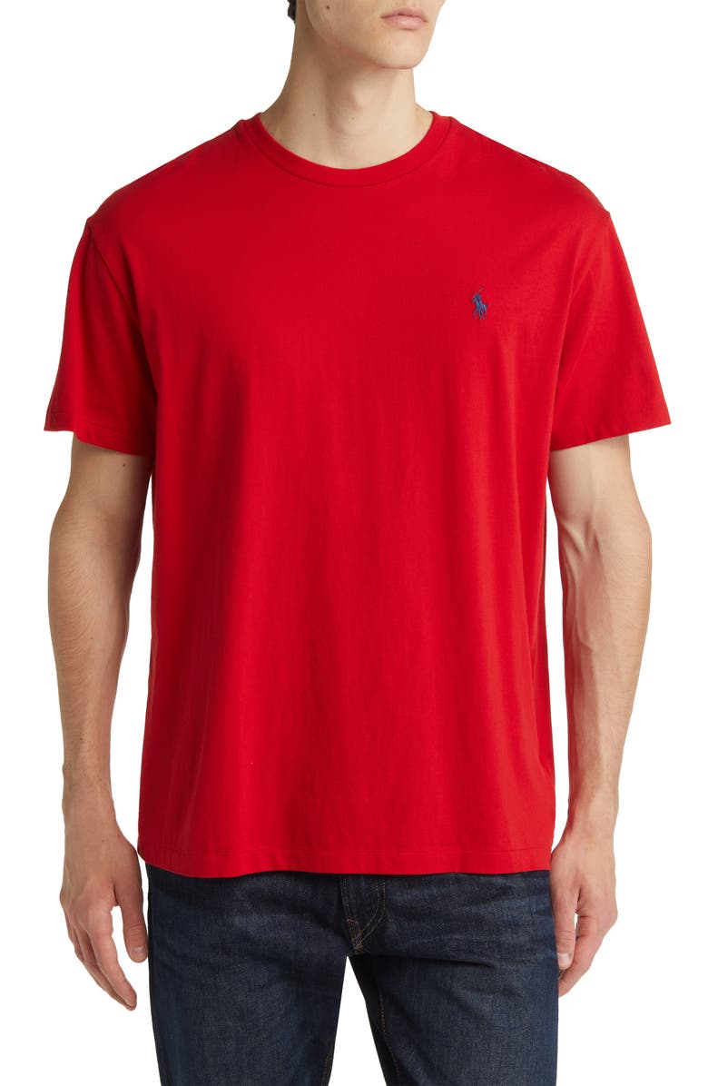Polo Ralph Lauren Embroidered Logo Crewneck T-Shirt, Main, color, 