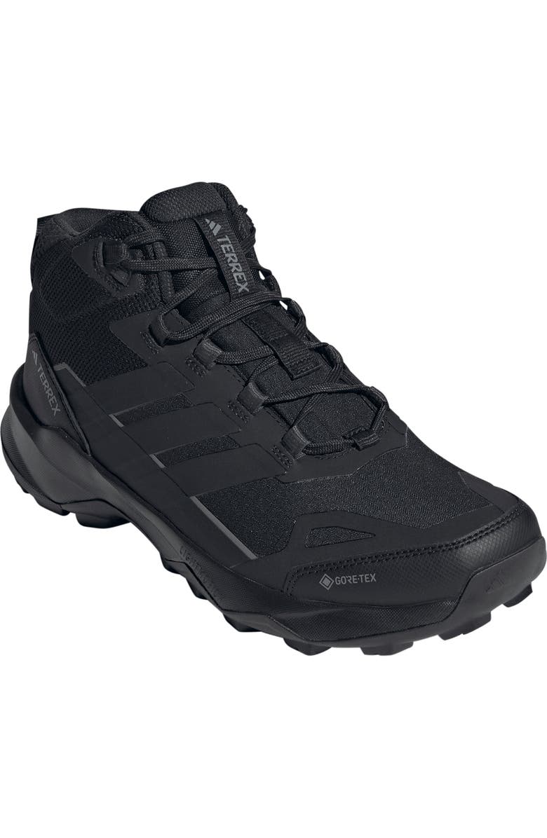 adidas Gender Inclusive Terrex Skychaser AX5 GORE-TEX Waterproof Hiking Boot, Main, color, Black/Black/Carbon