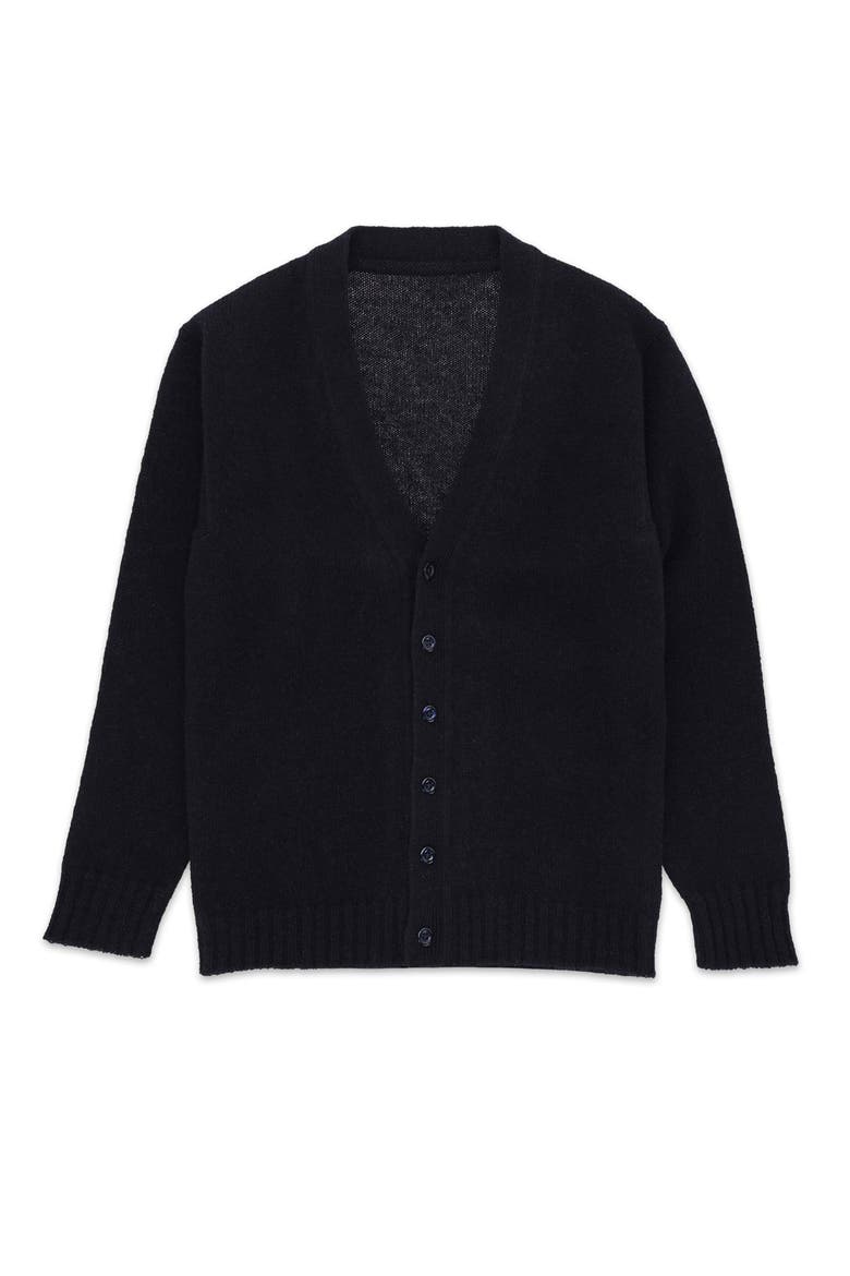 Wool Cardigan, Main, color, Dark Blue