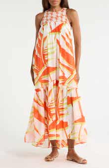 Melisse Cotton & Silk Maxi Dress