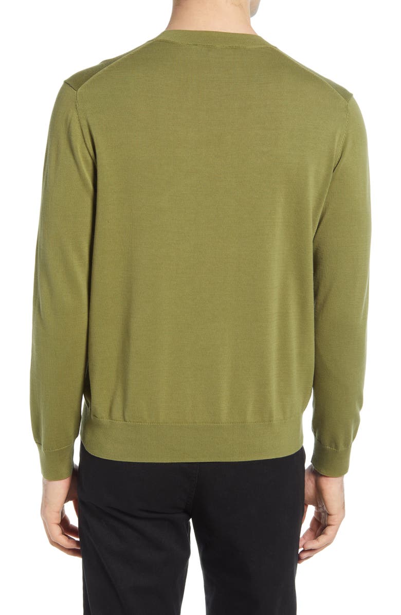 KENZO Men's Multico Embroidered Logo Crewneck Sweater, Alternate, color, 