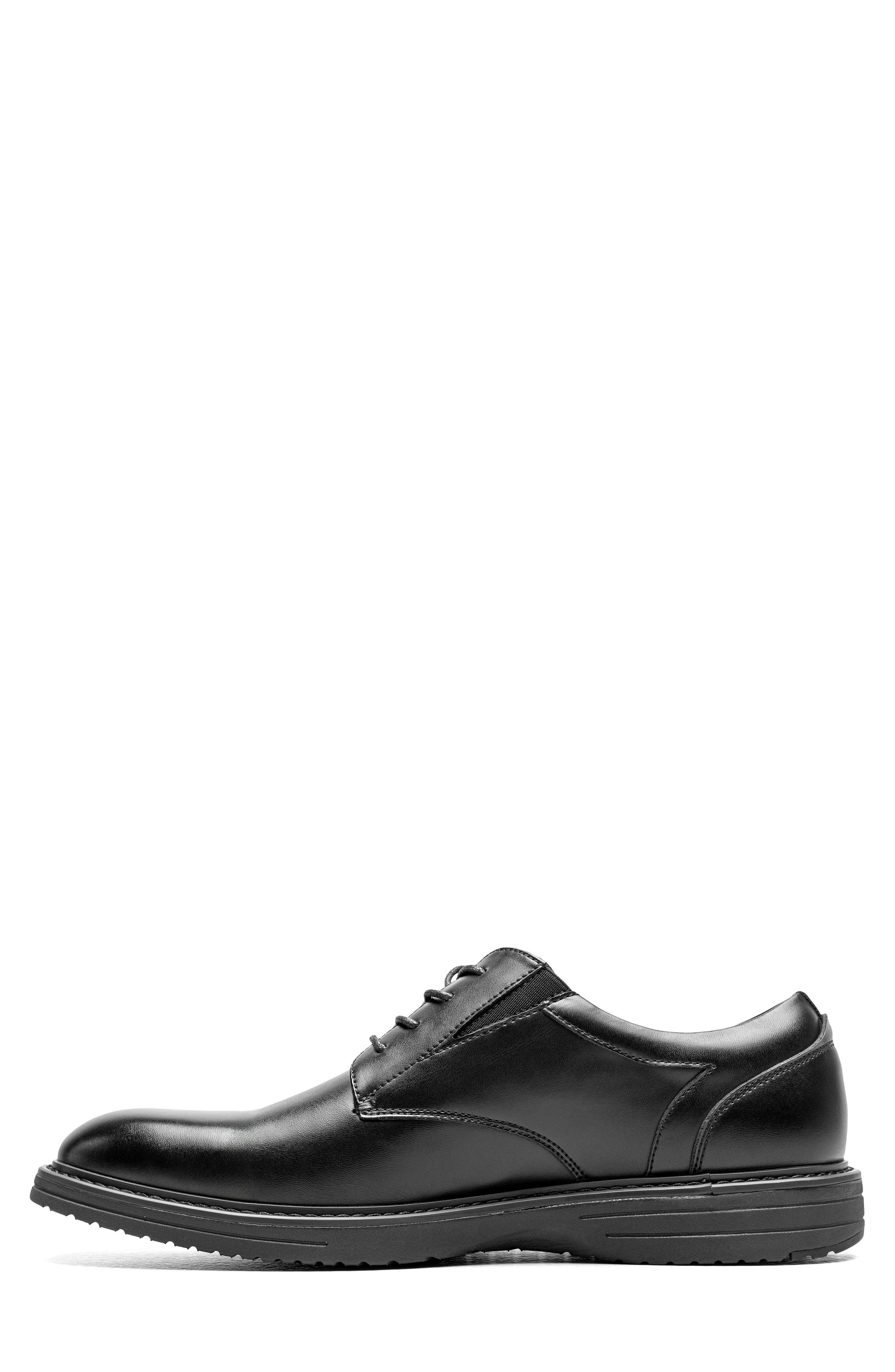 NUNN BUSH Gates Plain Toe Derby - Wide Width Available, Alternate, color, Black