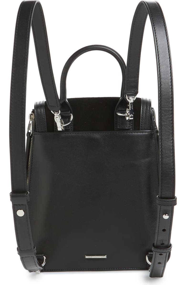 Rebecca Minkoff Bree Studded Leather Convertible Backpack, Alternate, color,