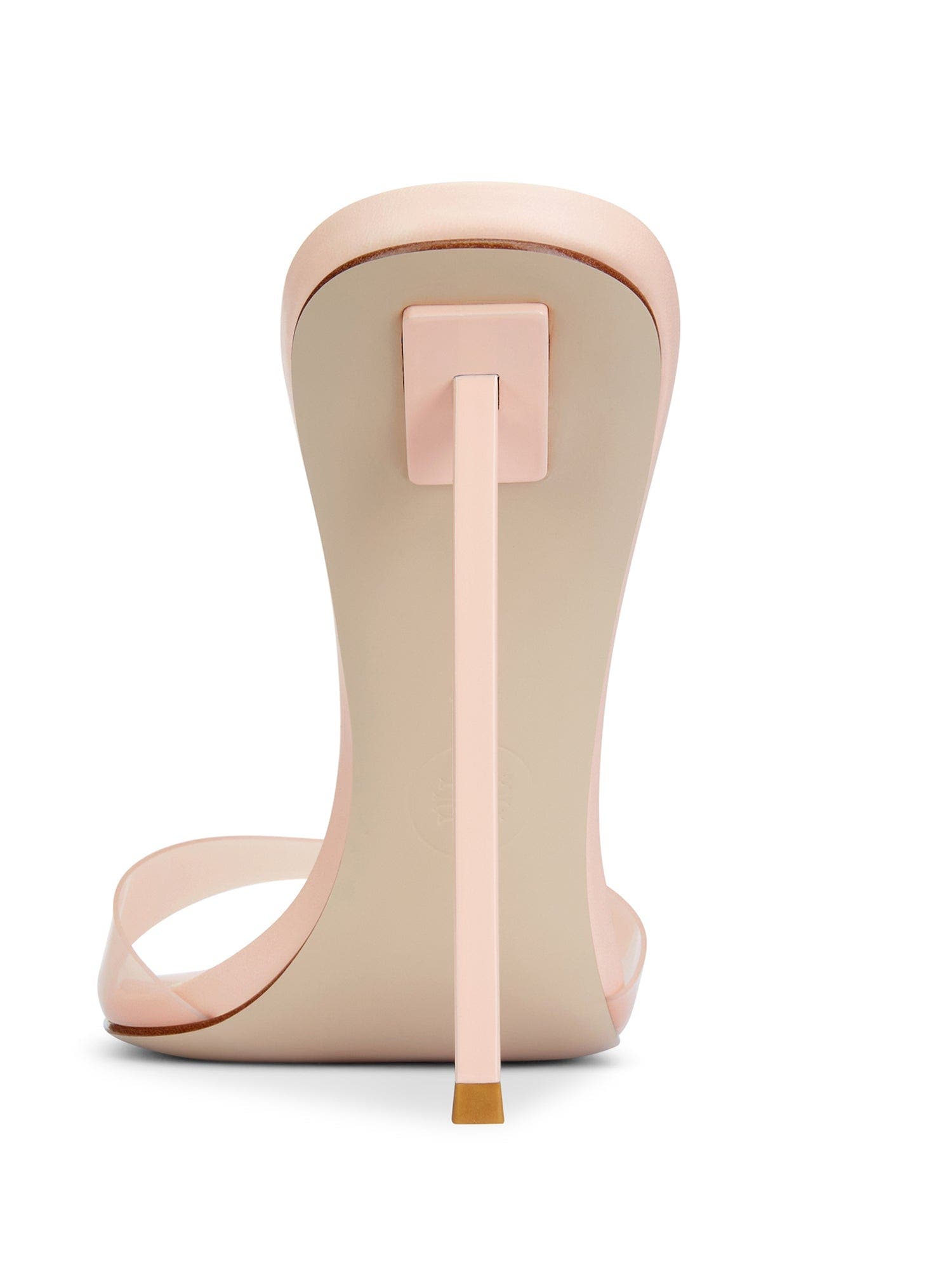 Whiskey PVC Mule, Alternate, color, Peach