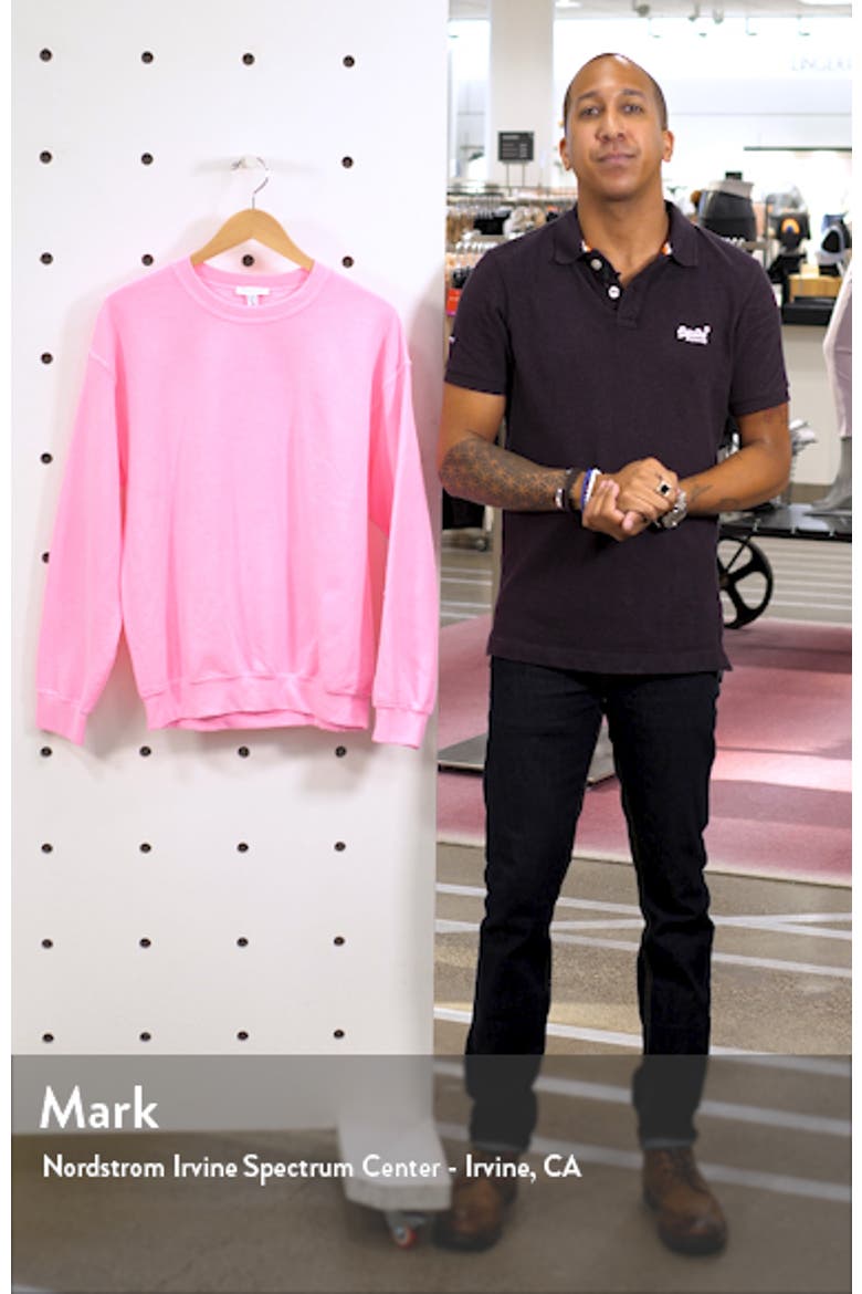 Washed Neon Sweatshirt video