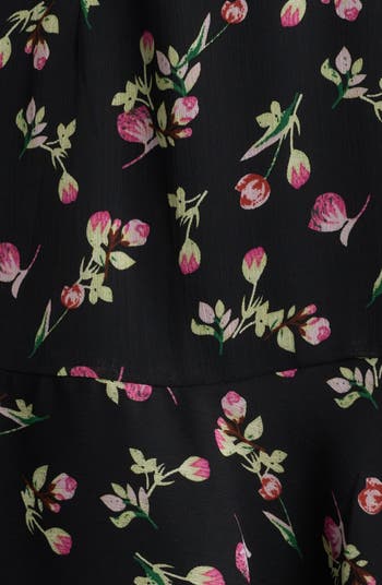 Arya Tiered Floral Chiffon Maxi Dress