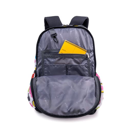 J World Duet Kid's 16" Backpack With Detachable Lunch Box For School