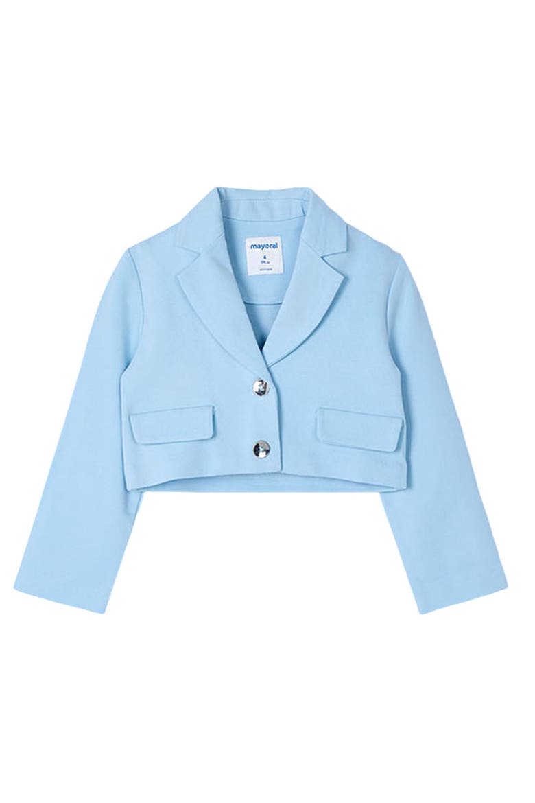 Cropped Jacket, Main, color, Blue
