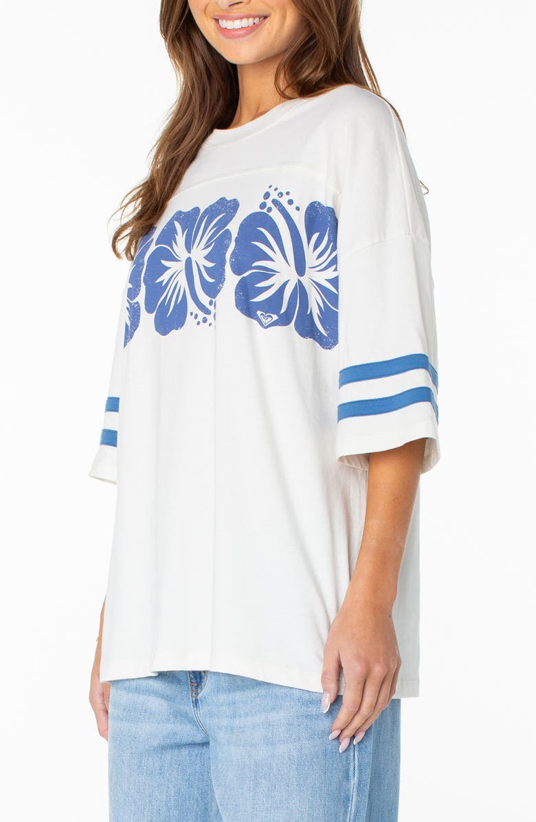 Roxy Game Day Oversize Graphic T-Shirt, Main, color, 