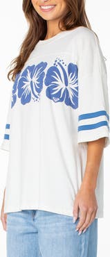 Roxy Game Day Oversize Graphic T-Shirt