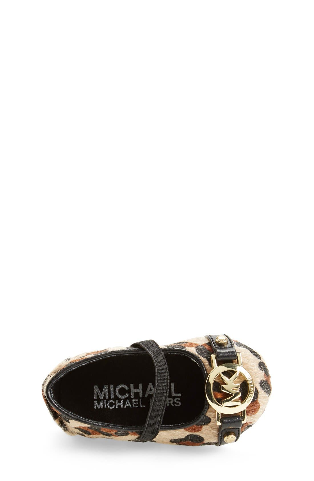 MICHAEL Michael Kors 'Baby Mara Gia' Crib Shoe, Alternate, color, 