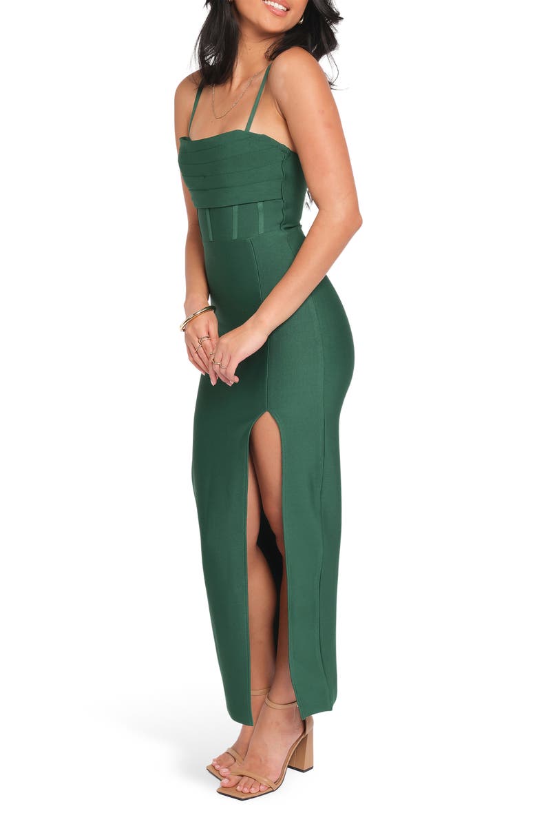Petal & Pup Louisa Maxi Dress, Alternate, color, Emerald Green