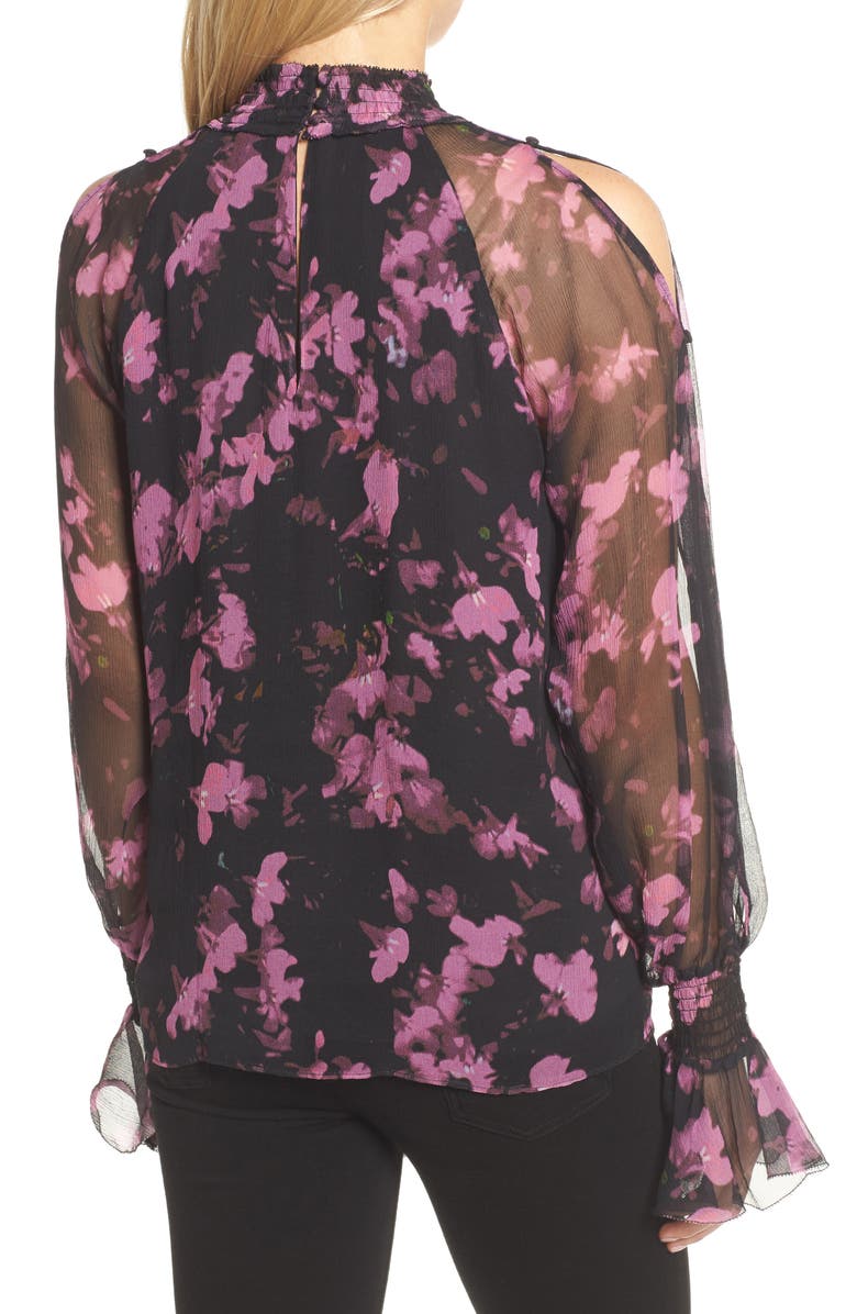 Parker Sabrina Silk Blouse, Alternate, color, 