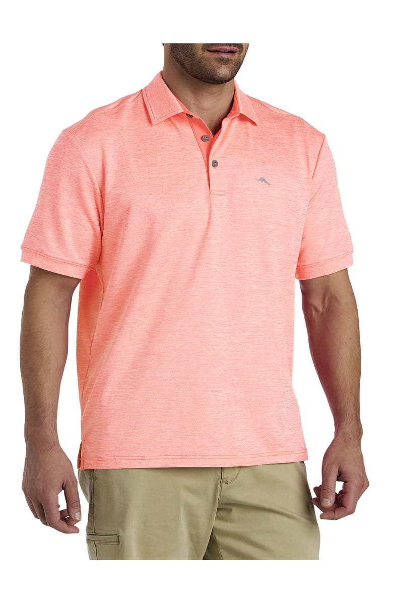 Tommy Bahama San Raphael Polo Shirt, Main, color, Guava Ice