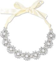 EYE CANDY LOS ANGELES Allegra Imitation Pearl & Crystal Choker Necklace