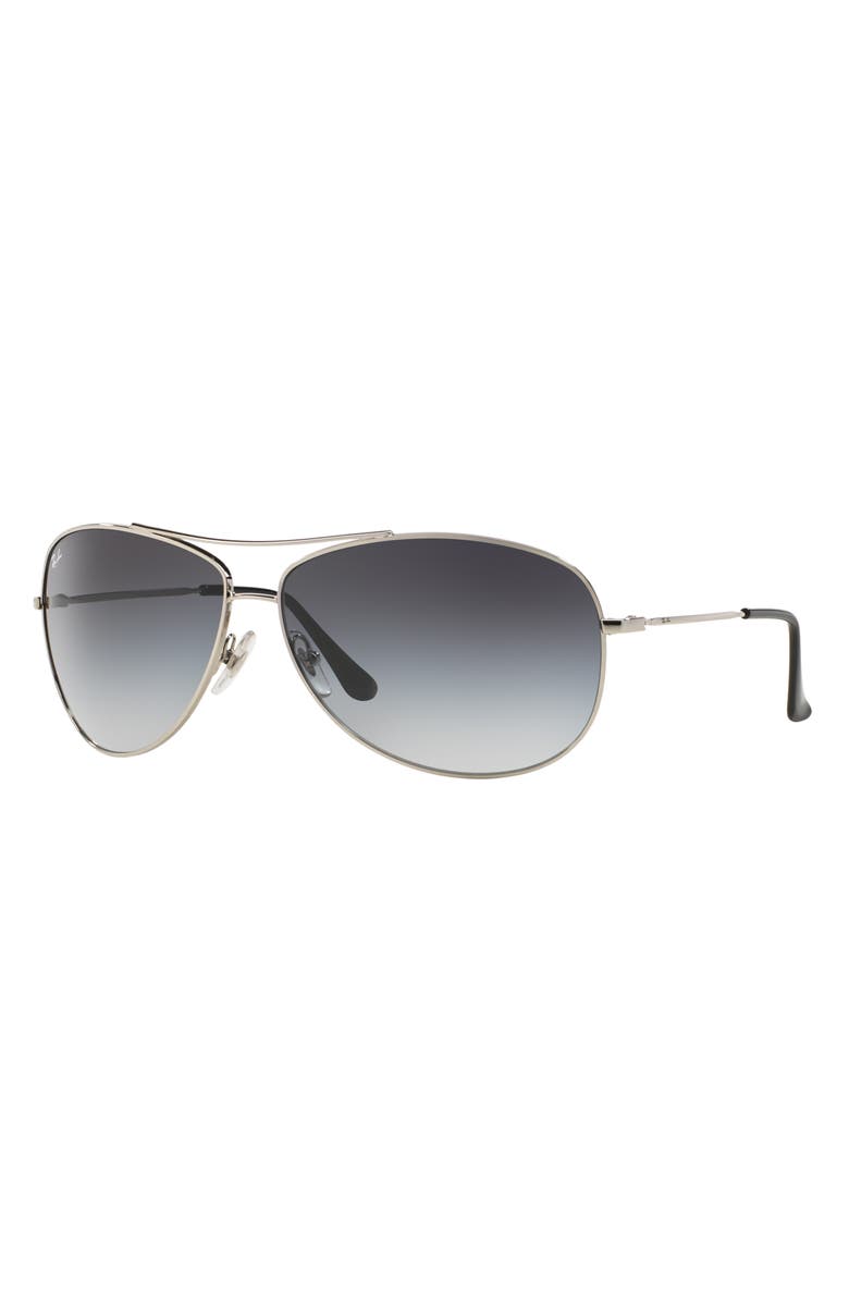 Ray-Ban 63mm Aviator Sunglasses, Alternate, color,
