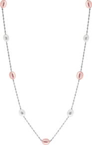 EFFY Sterling Silver Freshwater Pearl Station Necklace