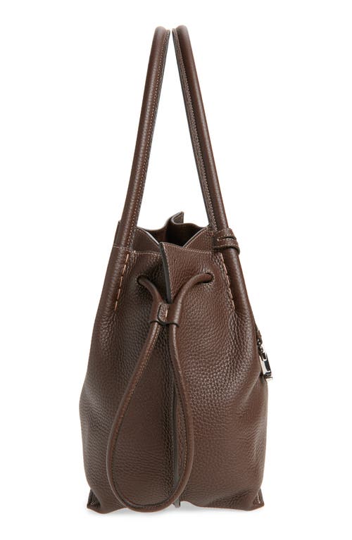 Tod's Small Buz Leather Bucket Bag