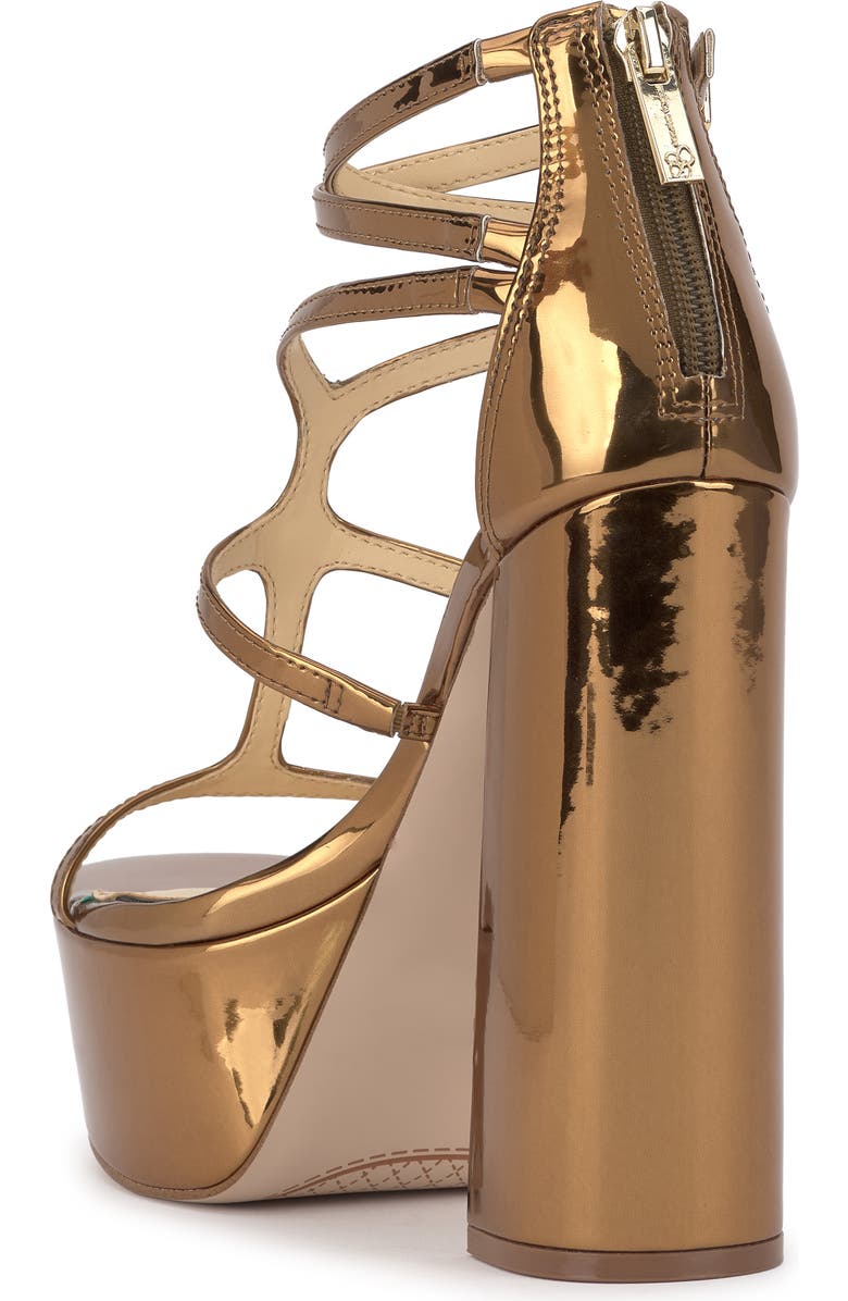 Jessica Simpson Aamina Platform Sandal, Alternate, color, Bronze