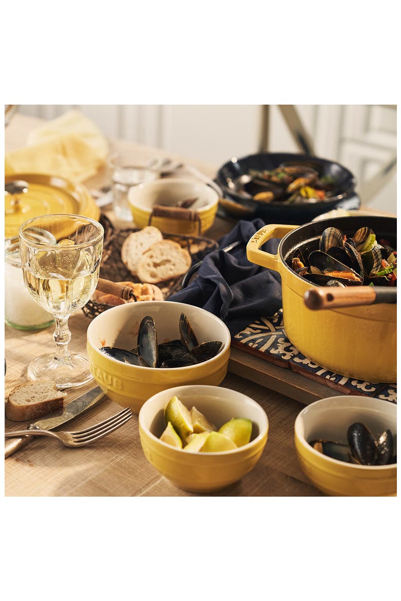 Ceramic 2-Piece Large Universal Bowl Set, Alternate, color, CITRON